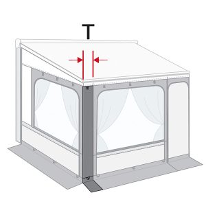 Podaljšan sprednji del T5/Van 25 cm
