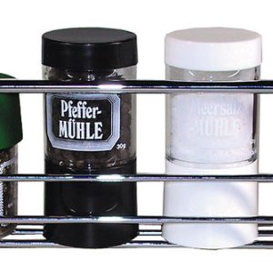 Kromirano stojalo za začimbe