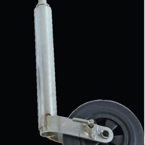 Podporno kolo z zatičem, polno gumijasto kolo 200x50 mm