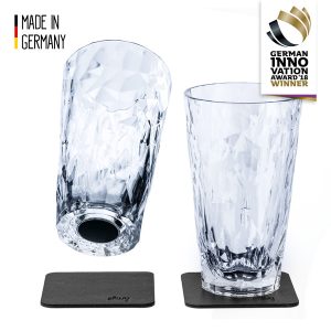 Magnetni plastični kozarci LONGDRINK 0,3 l - komplet 2