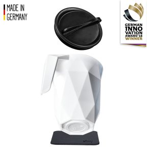 Skodelica s plastičnim ročajem TO GO - Pad Black