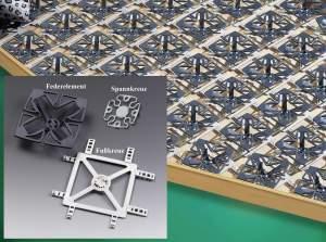 Froli posteljni sistem Potovalni dodatni paket 12 elementov + 12 naslonov za noge