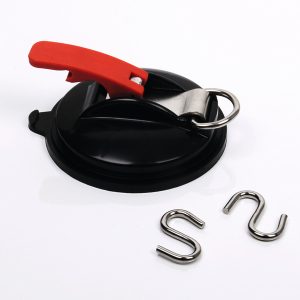 Pritrditev z obročem in S-kljuko