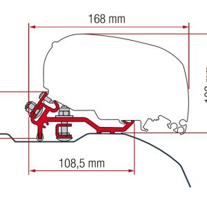 Komplet markize F80s 400 cm
