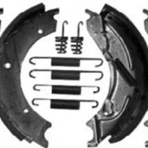 Komplet zavornih oblog z vključno prirobnično matico – KNOTT 250 x 40 mm