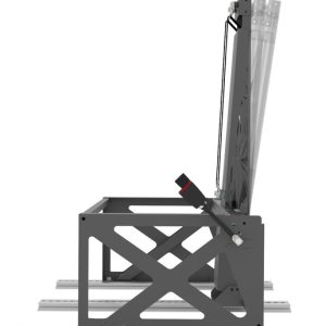 3-točkovni nosilec varnostnega pasu 900 mm + montaža