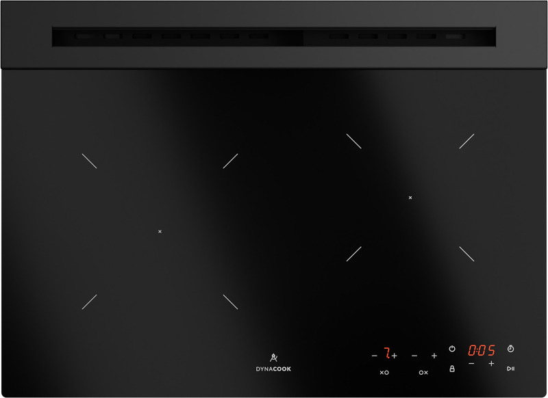 Plinsko-keramična kuhalna plošča z 2 gorilnikoma in senzorjem