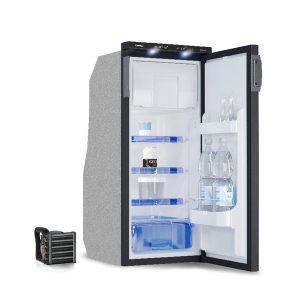 Kompresorski hladilnik SLIM90 CHR - 80 + 10 l - Siva