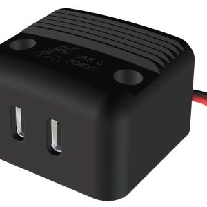 Power USB-C nadometna dvojna polnilna vtičnica