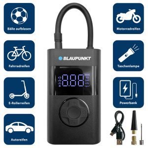 Prenosna akumulatorska tlačilka TPM 124 z Powerbank in LED