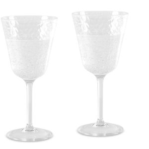 Kozarci za vino, komplet 2 kosa, barva: prozorna