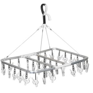 Sušilnik perila z 32 ščipalkami