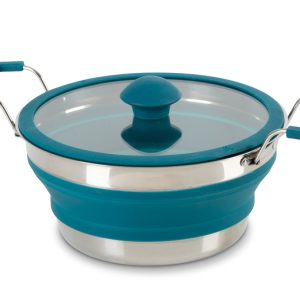 Zložljiv silikonski lonec