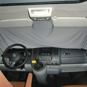 Vorhangsatz für Fahrerhaus - Fiat Ducato >2006 - 1-teilig, Grau