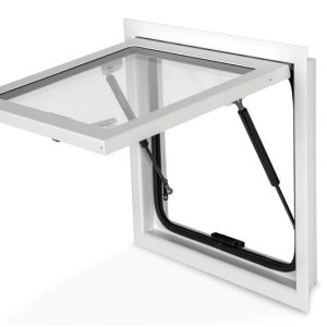 Varnostno steklo razstavno okno RW Explorer za ekspedicijska vozila - Bela