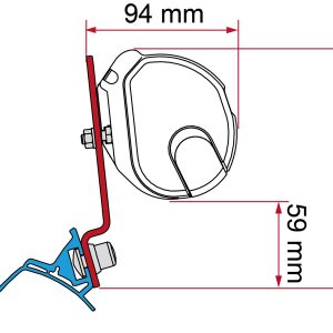 Fiamma Adapter für F35 / F35Pro&nbsp;