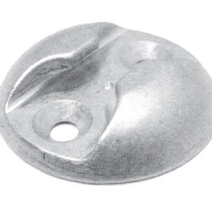 Alu-Zurrplatte für Fitting - Schwarz