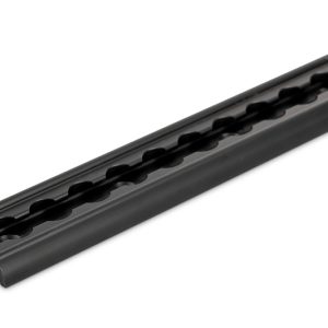 Zurrschiene 2m, schwarz, für die Fahrzeugaußenwand