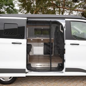 Moskitonetz Premium für Ford Tourneo / Transit Custom / > 2023 - VW Transporter  > 2024 - Schiebetür rechts