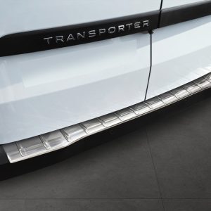 Ladekantenschutz aus Edelstahl für Ford Tourneo/Transit Custom ab 2023, silber