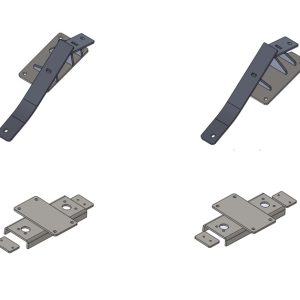 Carbest Adapter-Komplettset für Carbest Autolift - Für Mercedes-Benz Sprinter Frontantrieb ab 2020 Standard Chassis