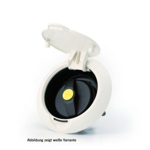 Dieseleinfüllstutzen schwarz matt