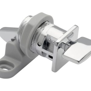 Möbel-Klappenschloss - Chrom glänzend