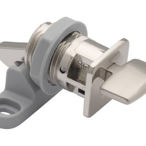 Möbel-Klappenschloss - Edelstahleffekt