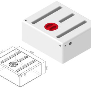 Trinkwasserkonformer Universaltank - 92 l