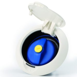 Wassereinfüllstutzen schwarz matt