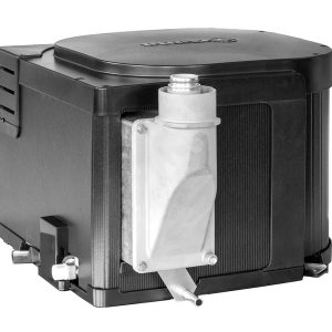 Boiler Gas BGF, Wandkamin mit Rohr