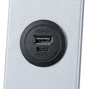 USB-Ladepanel - 1x USB-A + 1x USB-C