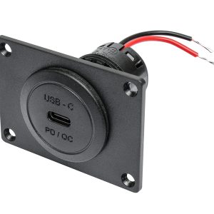 USB-C Power-Steckdose (60 W) inkl. Montageplatte