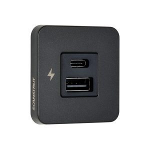 Ladesteckdose USB-A / USB-C (SC TILE 10)