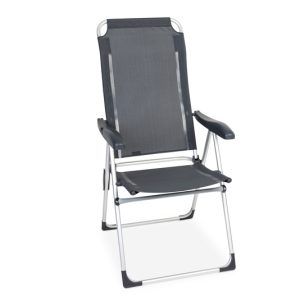 Macaya – Aluminium-Hochlehner mit Rundrohr-Rahmen