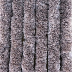 Flauschvorh.56x205 braun