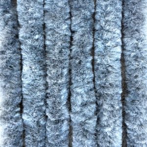 Flauschvorh.56x185 grau