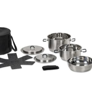 Camp4 ASTI Edelstahl-Topfset