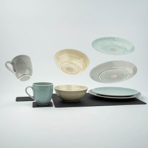 Magnetni porcelanski set posode MIX & MATCH