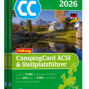 ACSI CampingCard & Stellplatzführer (2 Bände)